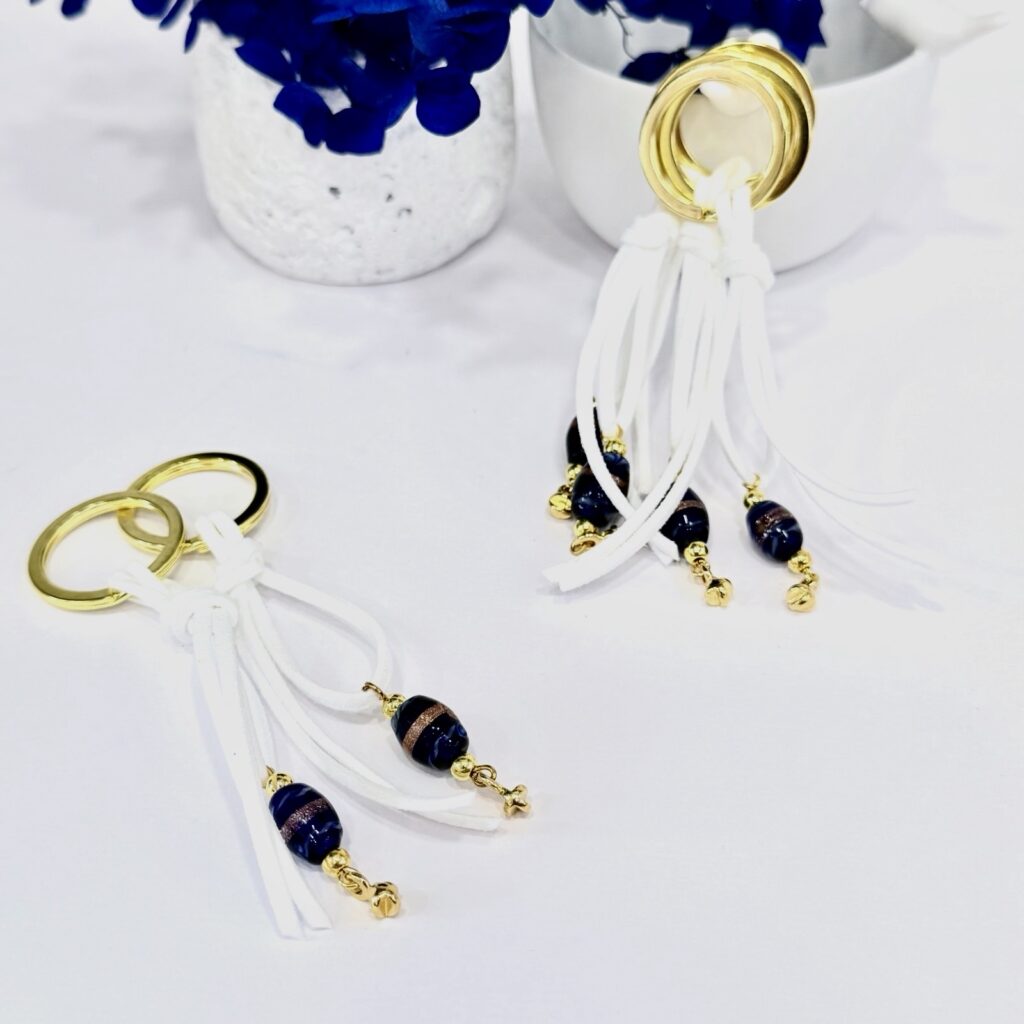 GP.29-Μπρελόκ-σουέτ-με-γυαλωμένη-χάντρα-και-σταυρό-24Κ